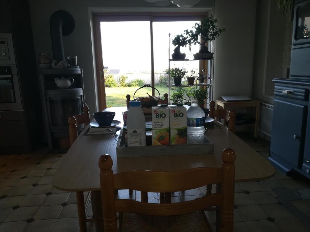 Les Agapanthes Bed & Breakfast Huisnes-sur-Mer Exterior foto
