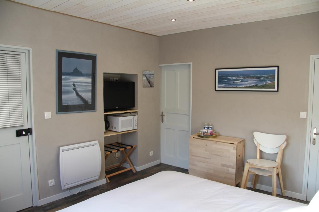 Les Agapanthes Bed & Breakfast Huisnes-sur-Mer Exterior foto